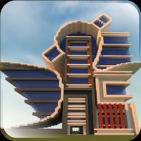 Modern Minecraft House Design imagem de tela 1