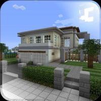Modern Minecraft House Design imagem de tela 2