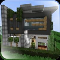 Modern Minecraft House Design ảnh chụp màn hình 3