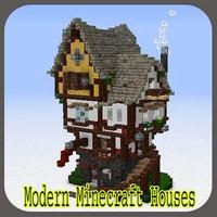 Modern Minecraft Houses পোস্টার