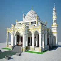Modern Mosque Design Affiche