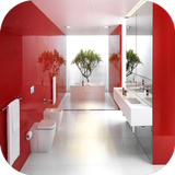 आधुनिक बाथरूम डिजाइन आइकन
