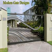 Modern Gate Design پوسٹر