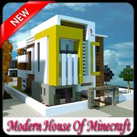 Modern House Of Minecraft الملصق