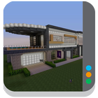 Casa moderna para Minecraft icono