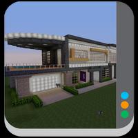 Modern House for Minecraft poster