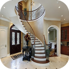 Escalier moderne icône