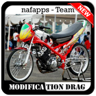 Modification Motorcycle Drag simgesi