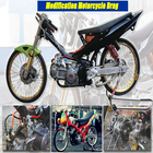 Modification Motorcycle Drag ไอคอน