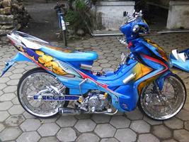 Modifikasi Motor الملصق