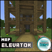 Elevator Redstone Map for MCPE