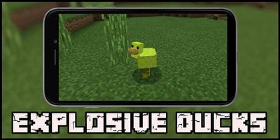 Explosive Ducks Mod for MCPE Affiche