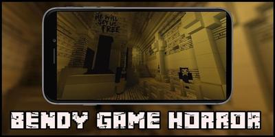 Map Bendy Game Horror for MCPE capture d'écran 2