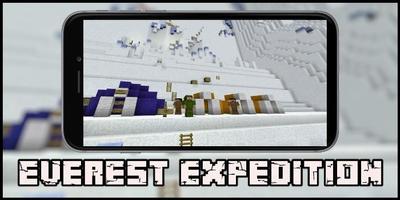 Map Everest Expedition for MCPE Affiche