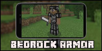 Mod Bedrock Armor for MCPE Affiche