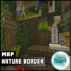 Nature Border Map for MCPE icône