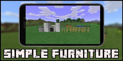 Simple Furniture Mod for MCPE captura de pantalla 2