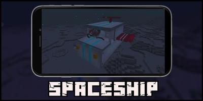 Spaceship Mod for MCPE Affiche