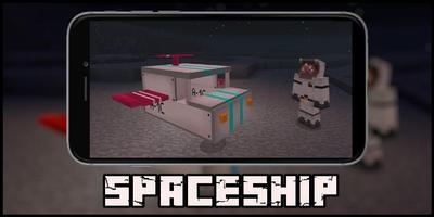 برنامه‌نما Spaceship Mod for MCPE عکس از صفحه