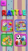 Rattle - game for kids Affiche