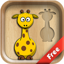 Wooden puzzles for kids APK