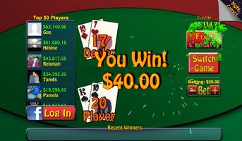 Video Poker & Blackjack Casino ảnh chụp màn hình 3