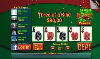 Video Poker & Blackjack Casino syot layar 2