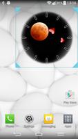 Lune Widget Horloge capture d'écran 3