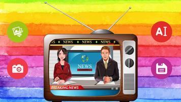 News Anchor Photo Frames ภาพหน้าจอ 2