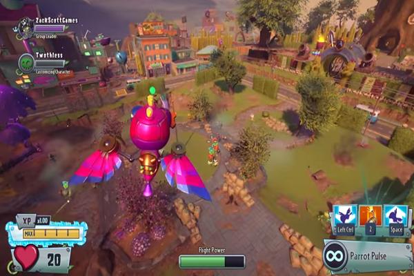 Plants vs zombies Garden Warfare 2 mitme mängijaga võrgumäng
