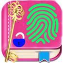 Journal intime avec serrure d'empreinte digitale APK