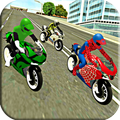 Motorbike Super Hero Driver - Tricky Stunts