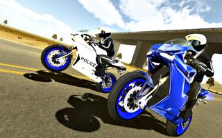 Fast Motorbike Simulator 3D capture d'écran 1