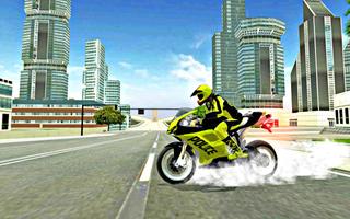 Fast Police Bike Simulator Hero Driver Affiche