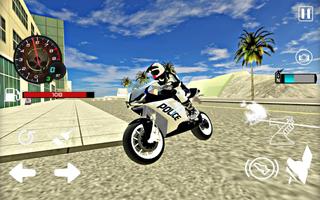 Fast Police Bike Simulator Hero Driver screenshot 2