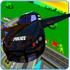 Fly Real Police Car Simulator ícone