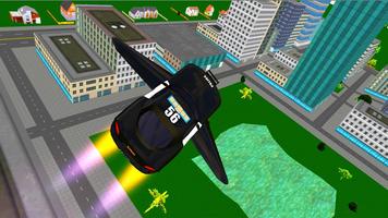 Fly Real Police Car Simulator imagem de tela 1