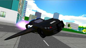 Fly Real Police Car Simulator Ekran Görüntüsü 2