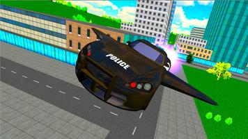 Fly Real Police Car Simulator Ekran Görüntüsü 3