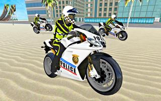 Police Bike Driving Simulator Affiche