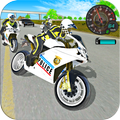 Police Motorbike City Rider