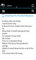Linkin Park Music & Lyrics captura de pantalla 1