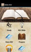 Bible NIV الملصق