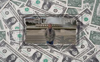 Money Photo Frame Editor capture d'écran 1