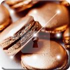 Beautiful Golden Macaroons Screen Lock ikona