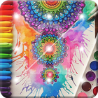 Beautiful Colorful Mandala Screen Lock 圖標