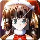 Christmas Cute Anime Girls Screen Lock APK