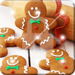Christmas Colorful Gingerbread Cookies Screen Lock