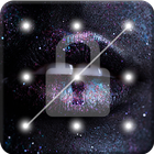 Glitter Galaxy  Body Screen Lock icon