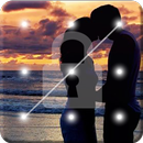 Love Couple And Romantic Sunset Screen Lock-APK